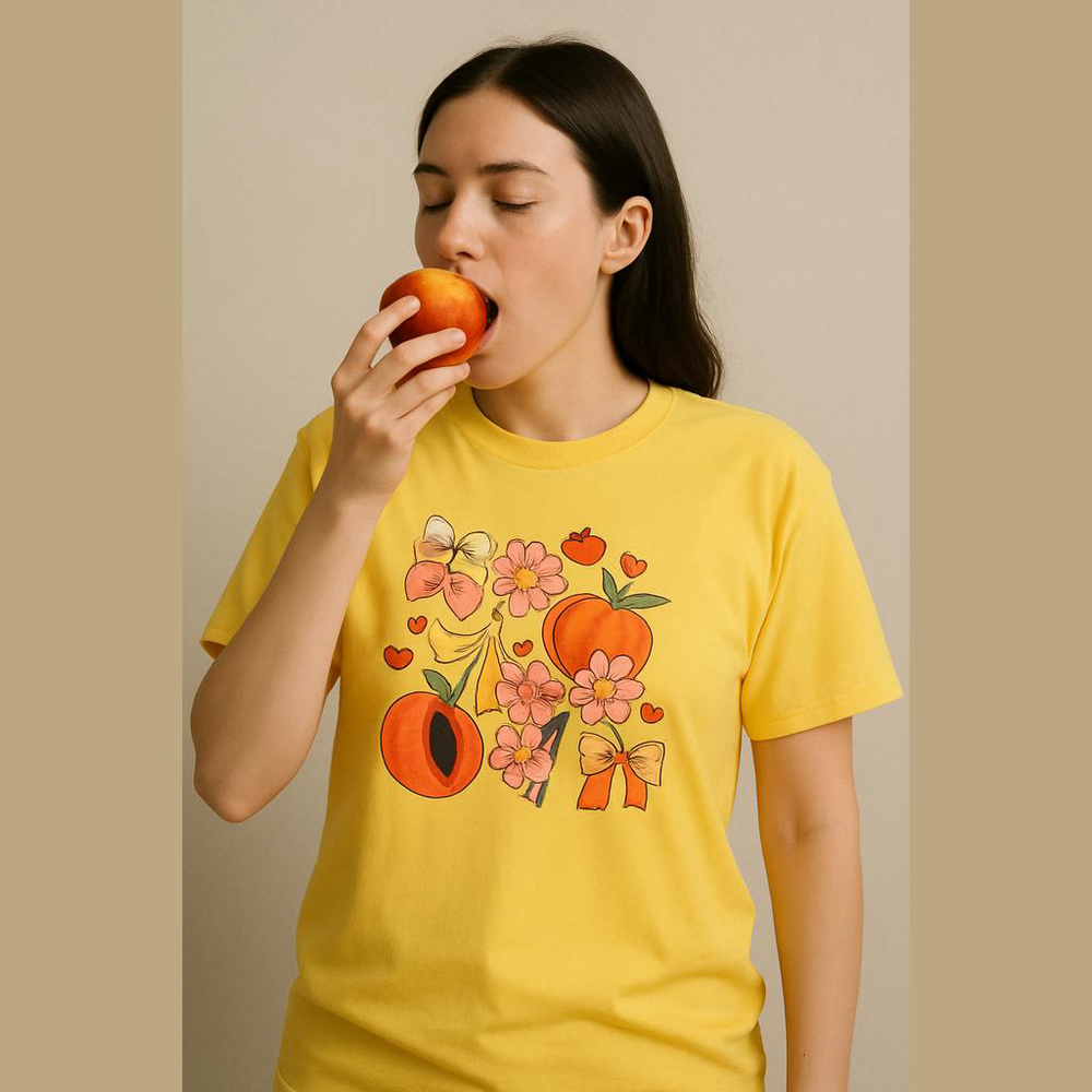 “Peaches” Yellow Size Large